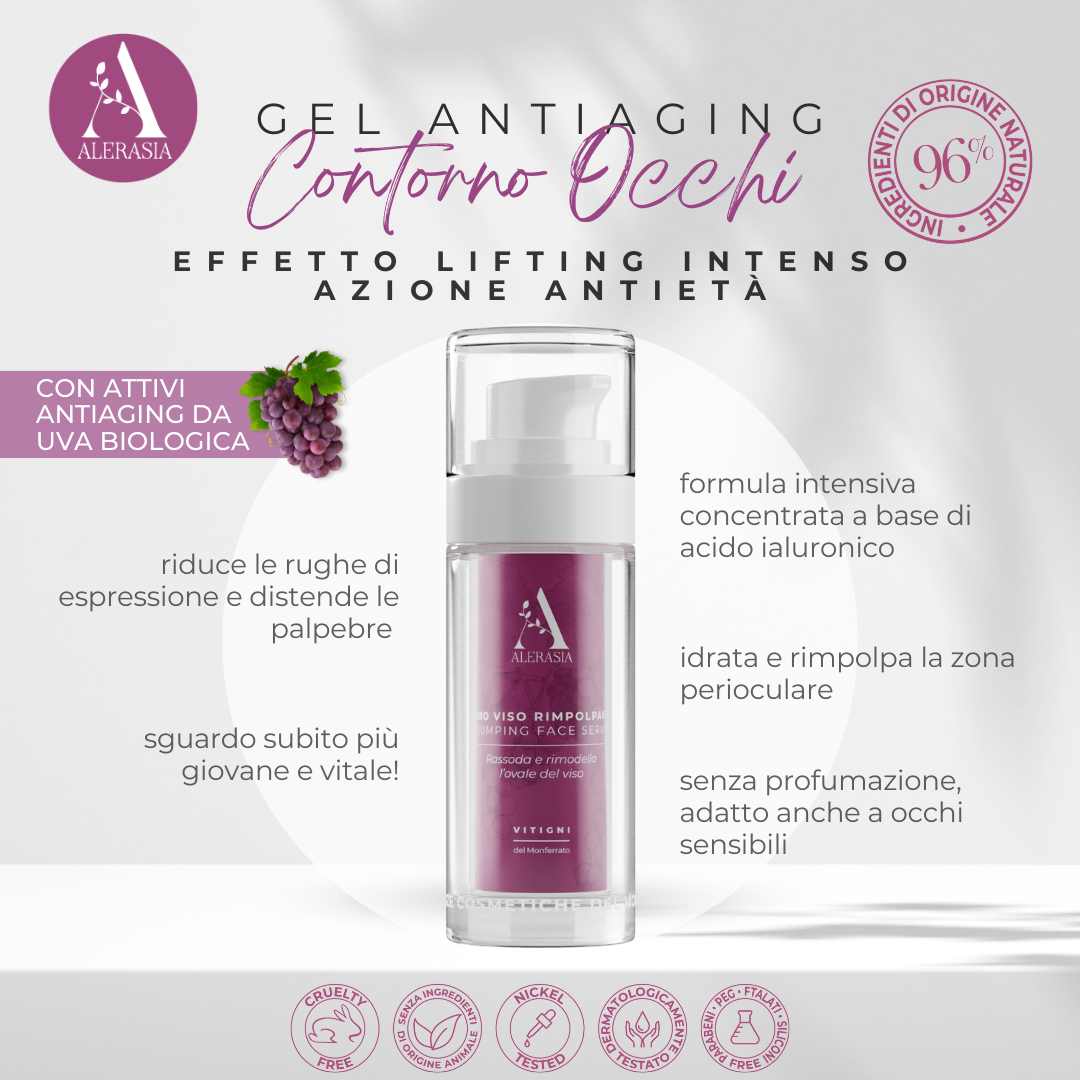 Alerasia Gel Contorno Occhi all'Acido Ialuronico