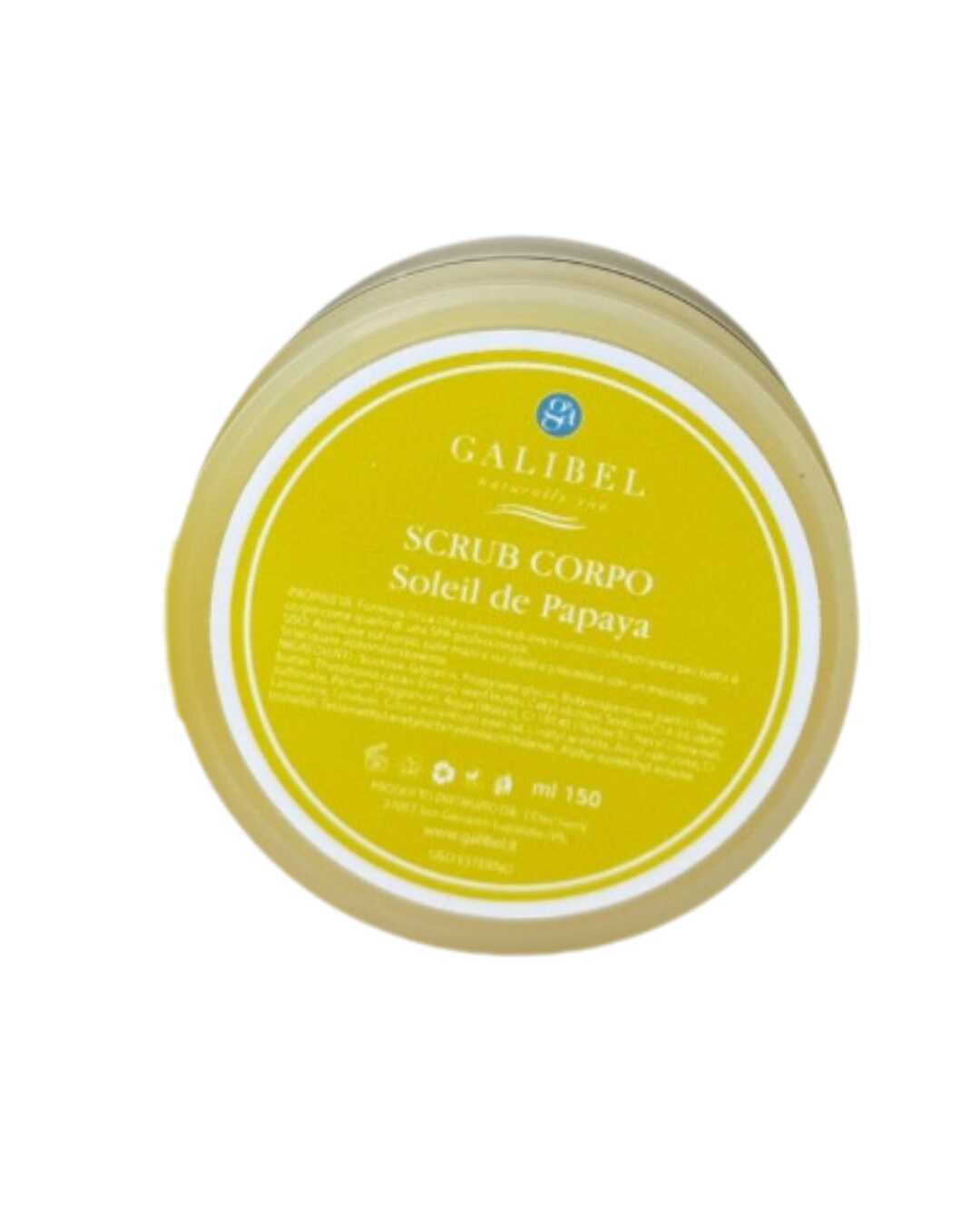 Galibel Soleil de Papaya scrub corpo esfoliante