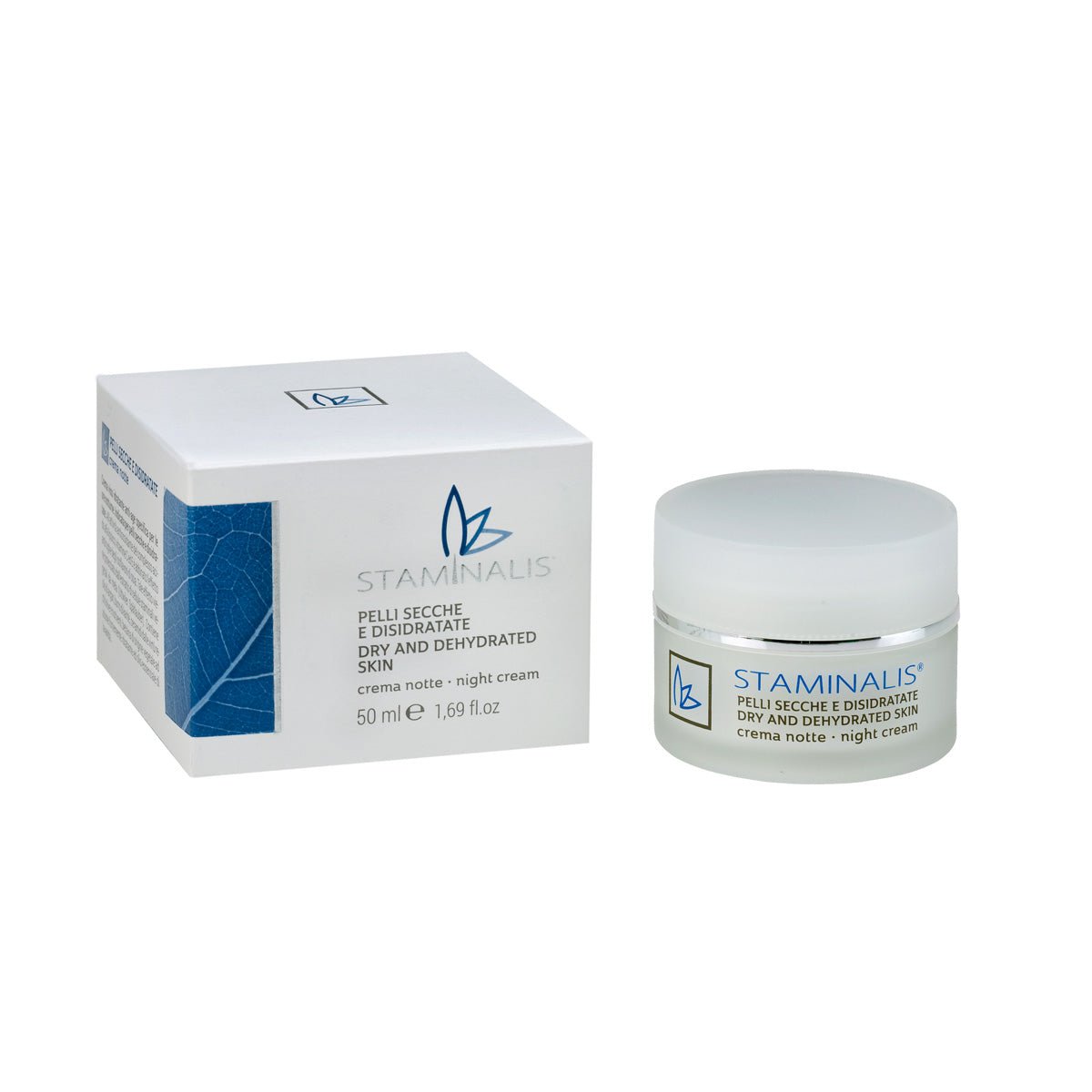 Staminalis Crema Notte Pelli Secche 50 ml Idratante