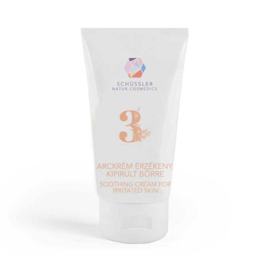 Schussler Nr.3 crema viso lenitiva pelle sensibile