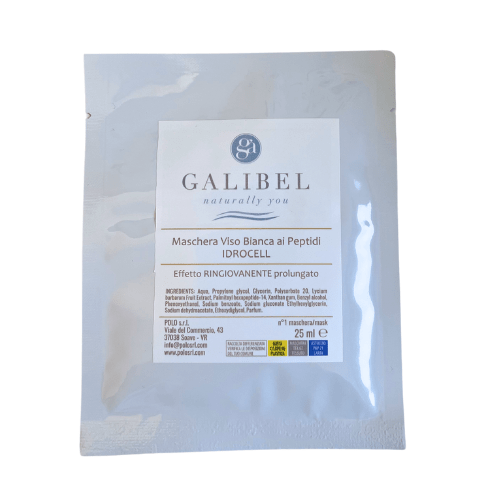 Galibel Maschera Viso ai Peptidi in Idrocell