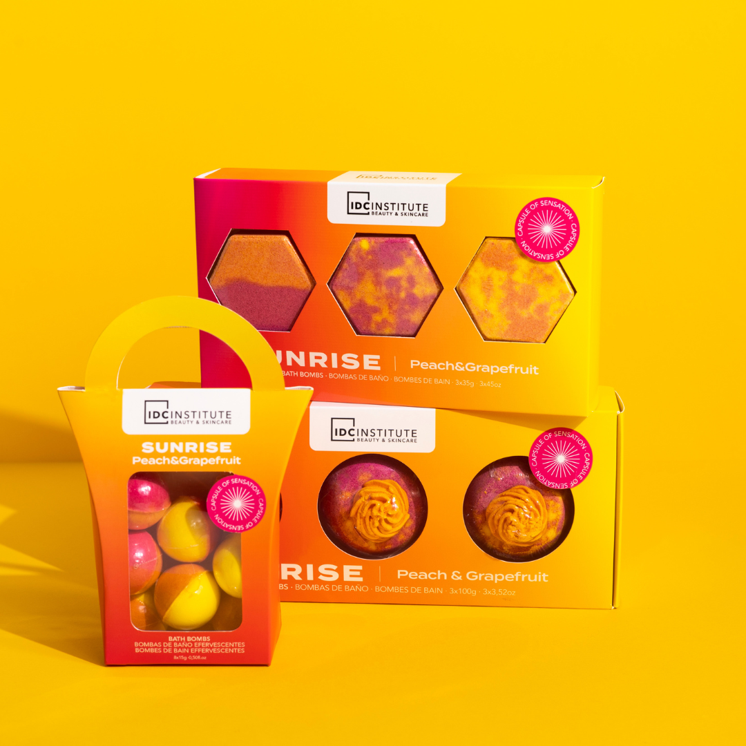 IDC Institute Cocktail Bomba da Bagno Pack Sunset Rilassante