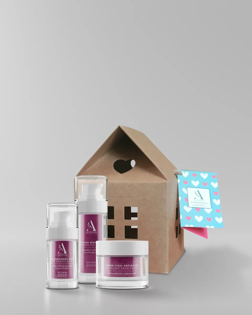 Alerasia Intensive Skin Kit Viso uva Barbera antiossidante