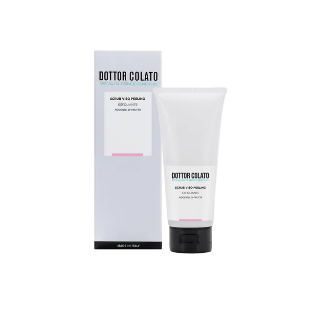 Dottor Colato Scrub Peeling Viso Noccioli Frutta esfoliante