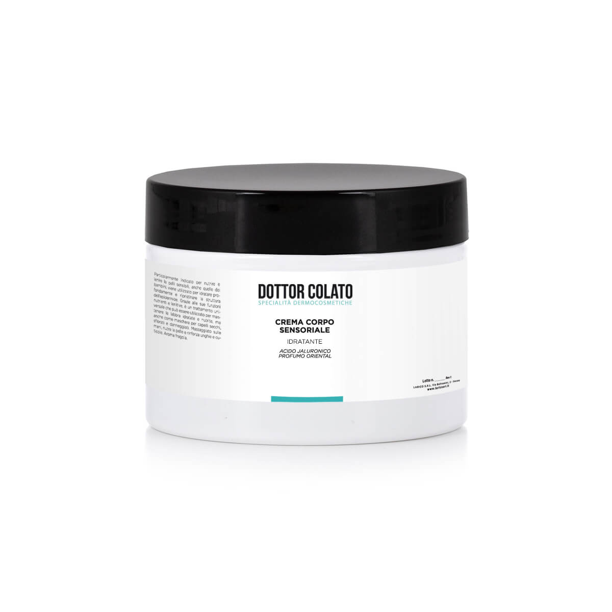 Dottor Colato Crema Corpo Sensoriale Acido Ialuronico Oriental