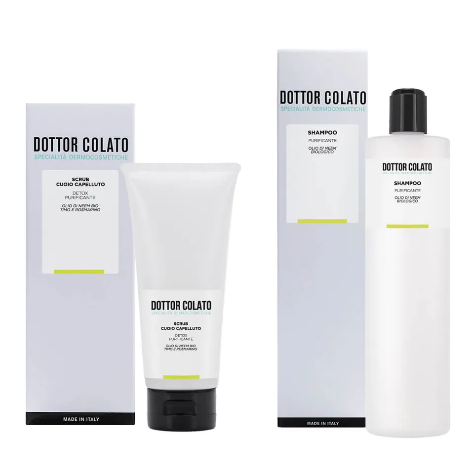Dottor Colato kit detox cute e capelli trattamento