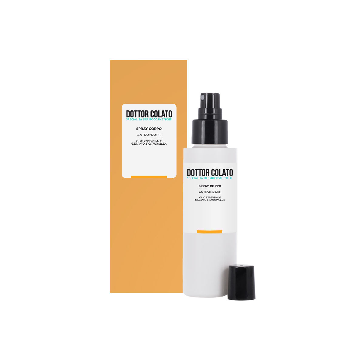 Dottor Colato spray geranio e citronella solare corpo