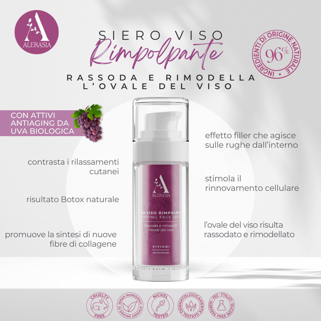 Alerasia Siero Viso Rimpolpante Effetto Lifting