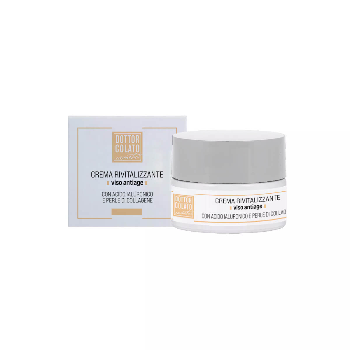 Dottor Colato Acido Ialuronico crema viso collagene