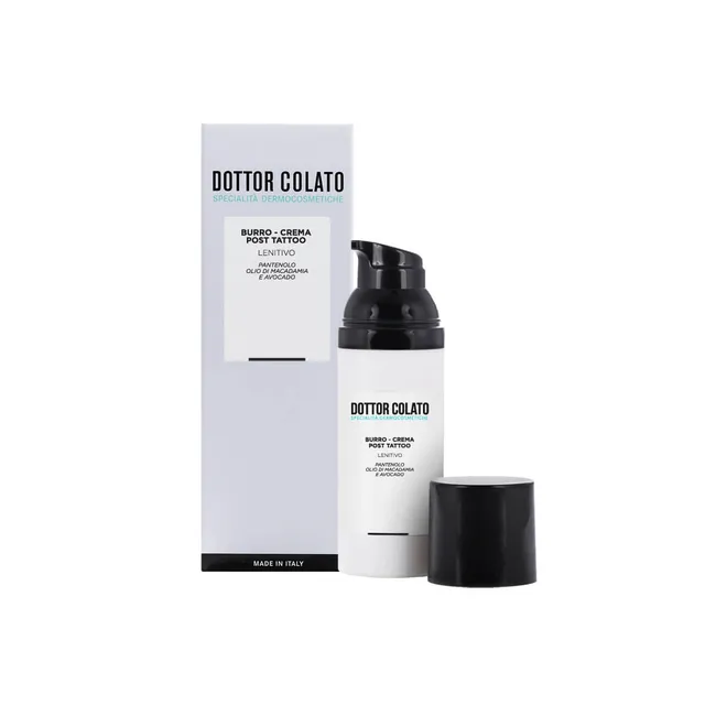 Dottor Colato Burro Crema Lenitivo Post Tattoo Airless