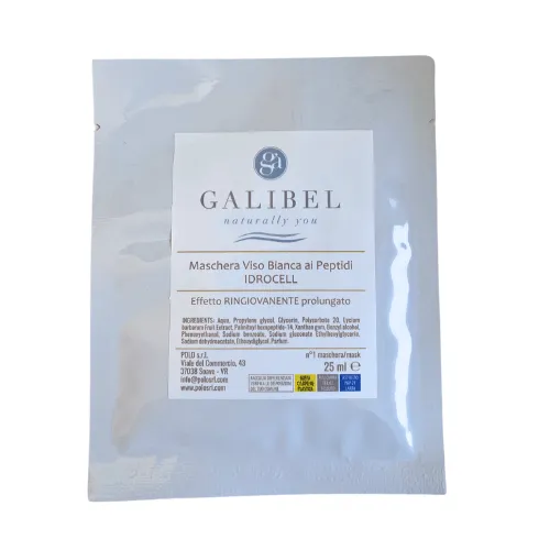 Galibel Maschera Viso ai Peptidi in Idrocell