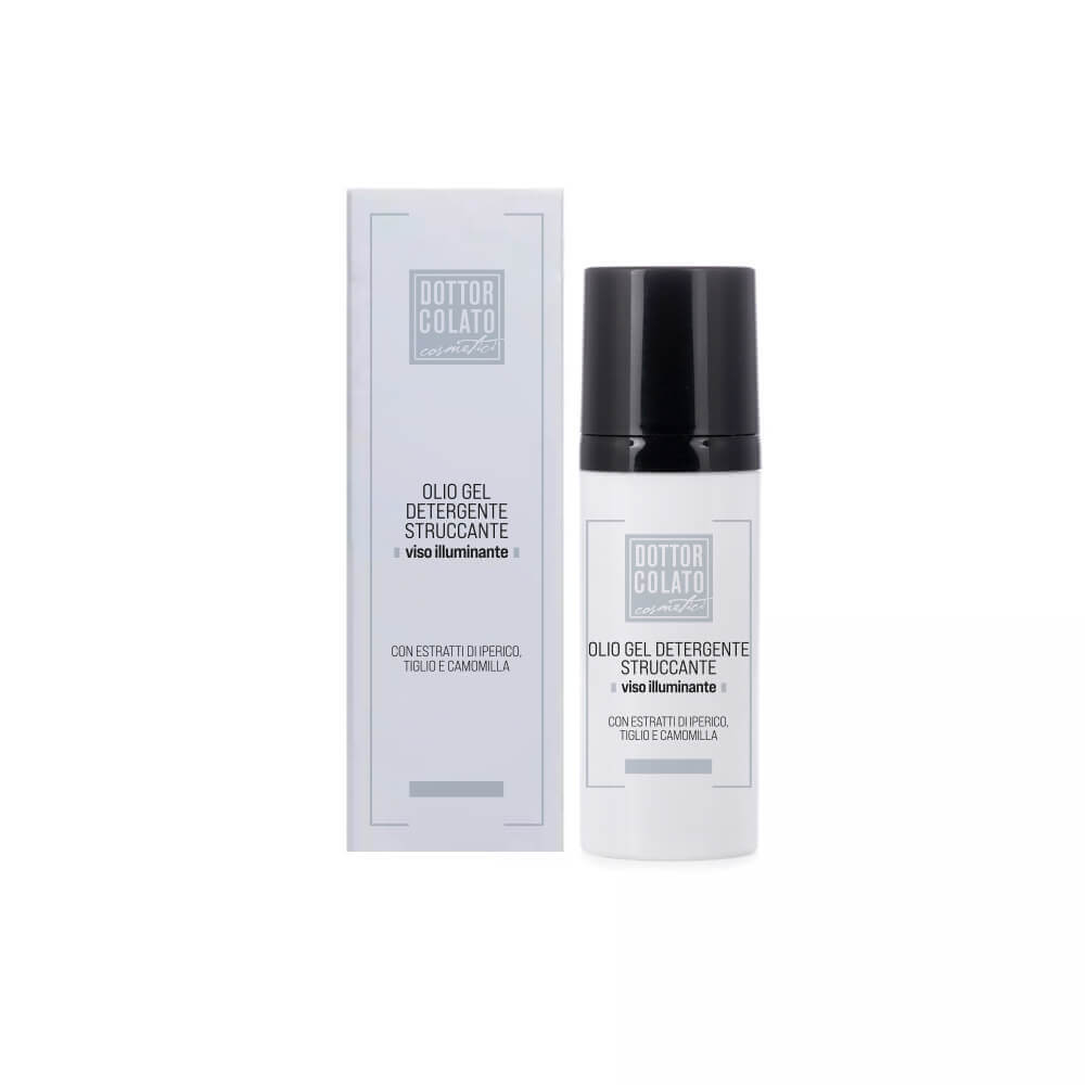 Dottor Colato Olio gel detergente struccante viso quotidiano