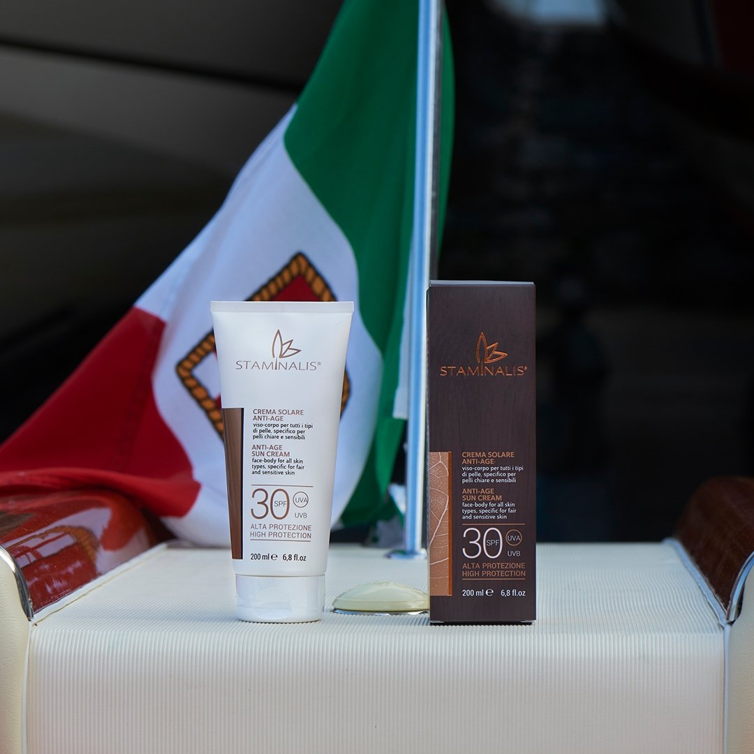 Staminalis Anti-Age SPF 30 crema solare viso e corpo 200 ml