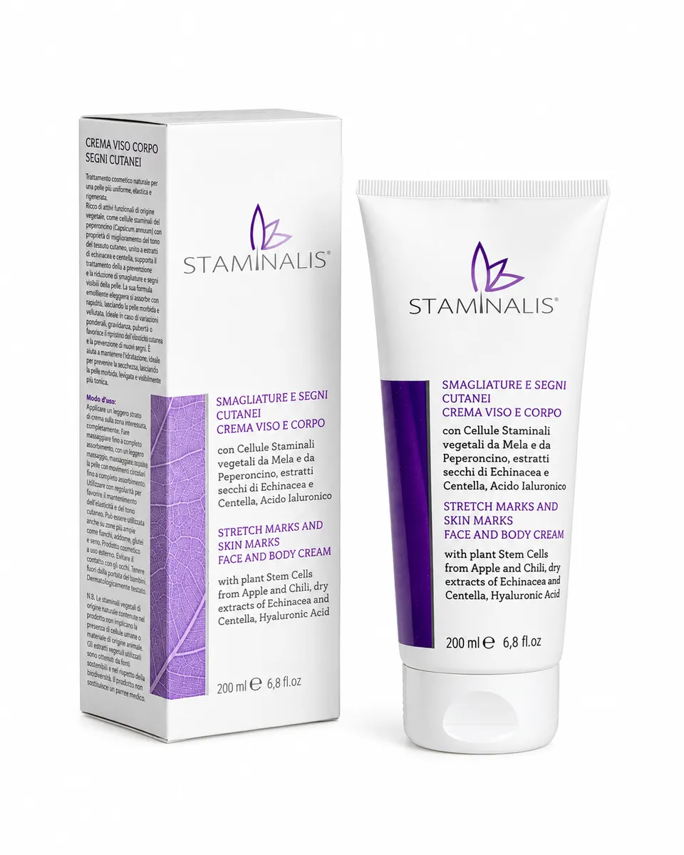 Staminalis Smagliature Crema Viso Corpo 200 ml Elastica