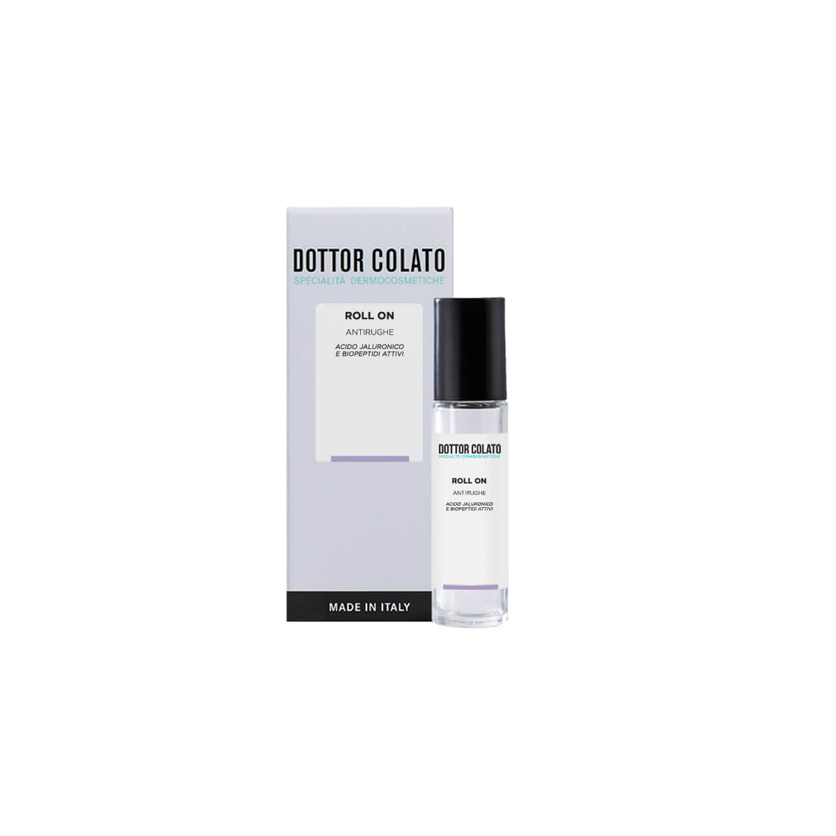 Dottor Colato roll on contorno occhi ialuronico biopeptidi