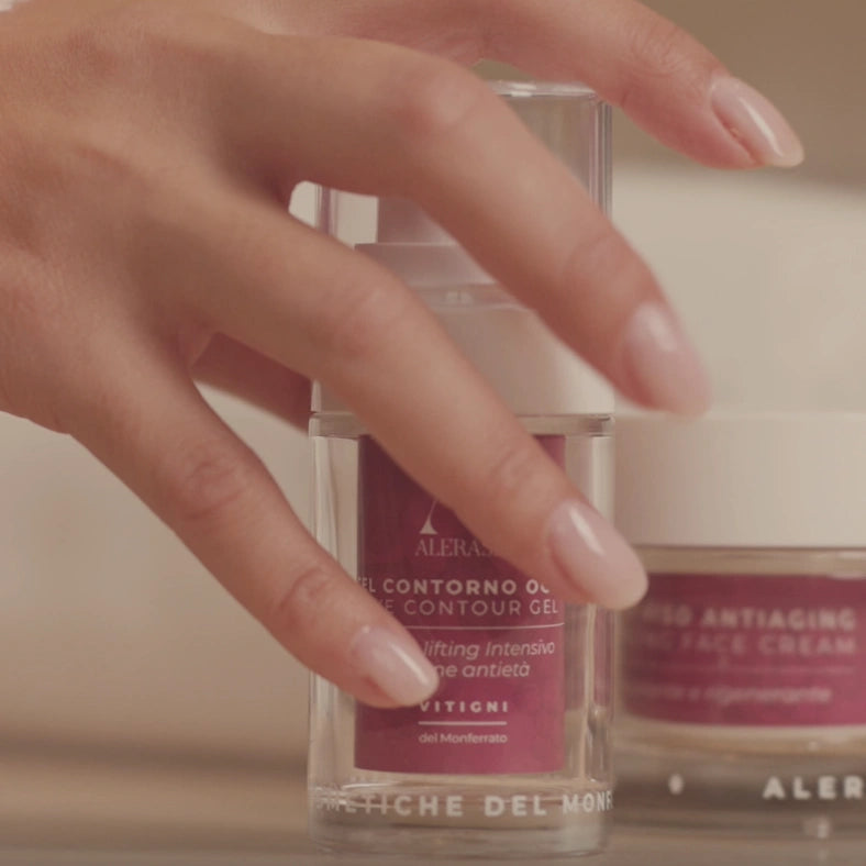 Alerasia Anti-Age Duo kit viso siero e crema uva