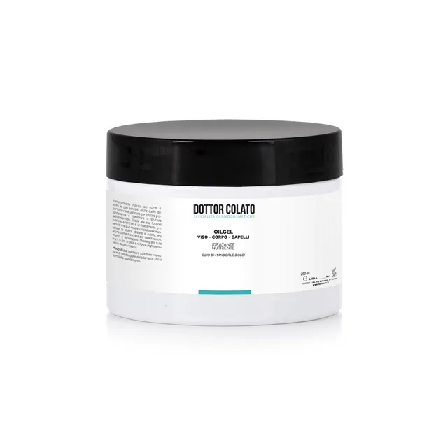 Dottor Colato Oilgel Mandorle Dolci per Viso Corpo Capelli