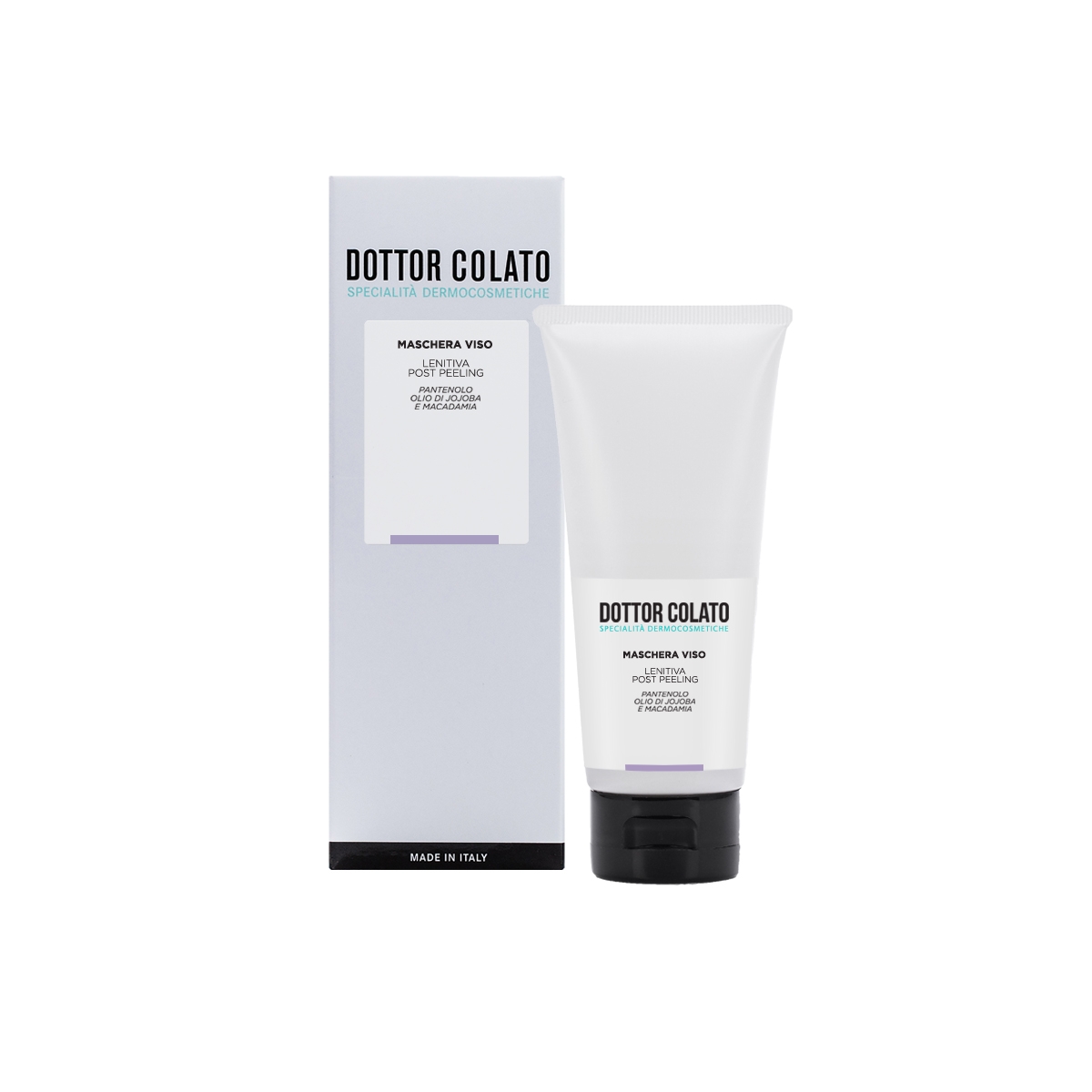 Dottor Colato Maschera lenitiva post peeling viso pantenolo