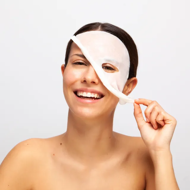 IDC Institute Natural Elements Maschera Viso Tessuto Naturale
