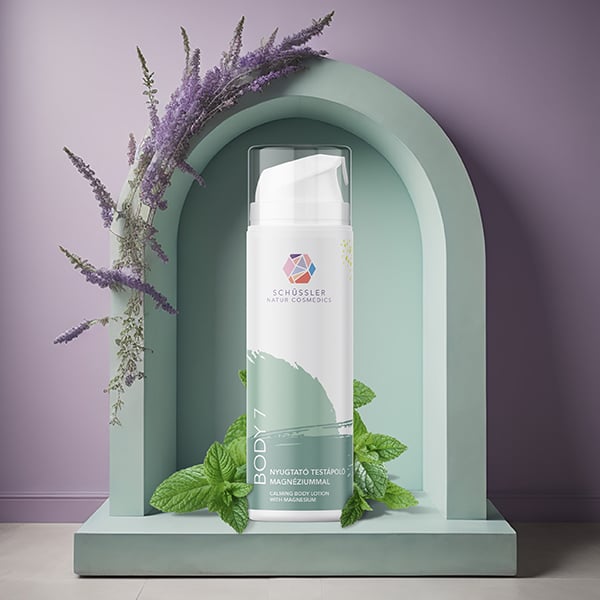 Schussler Magnesio crema corpo lenitiva alla lavanda