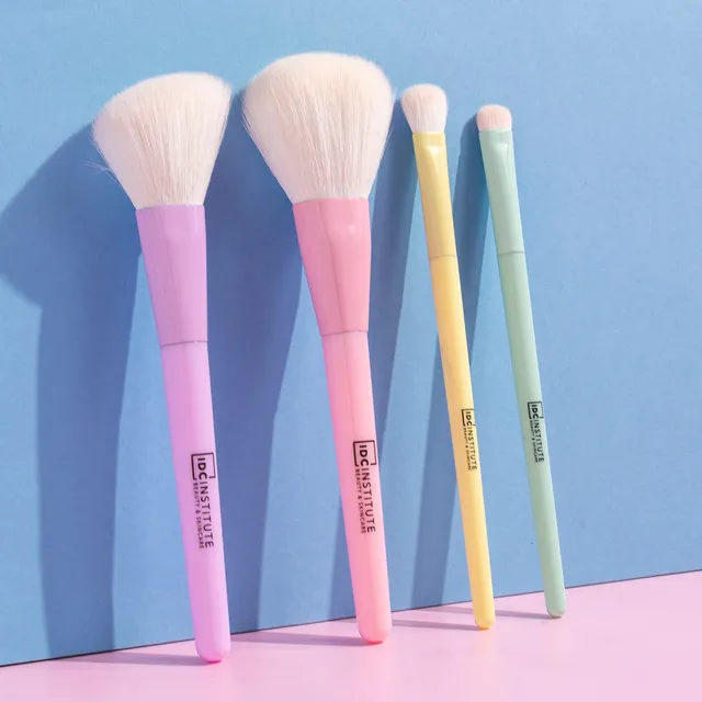 IDC Institute set 4 pennelli trucco viso e occhi