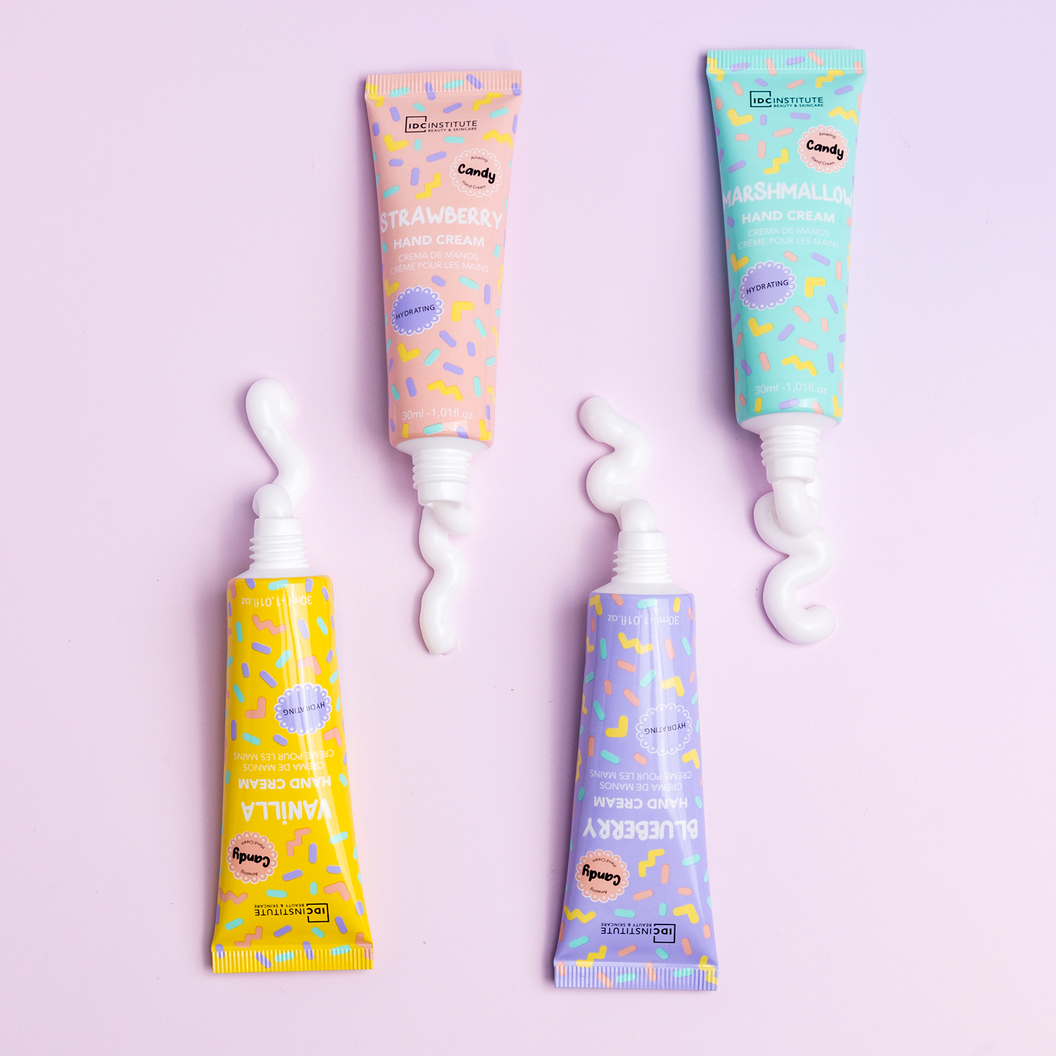 IDC Institute Candy crema mani idratante fragola vaniglia