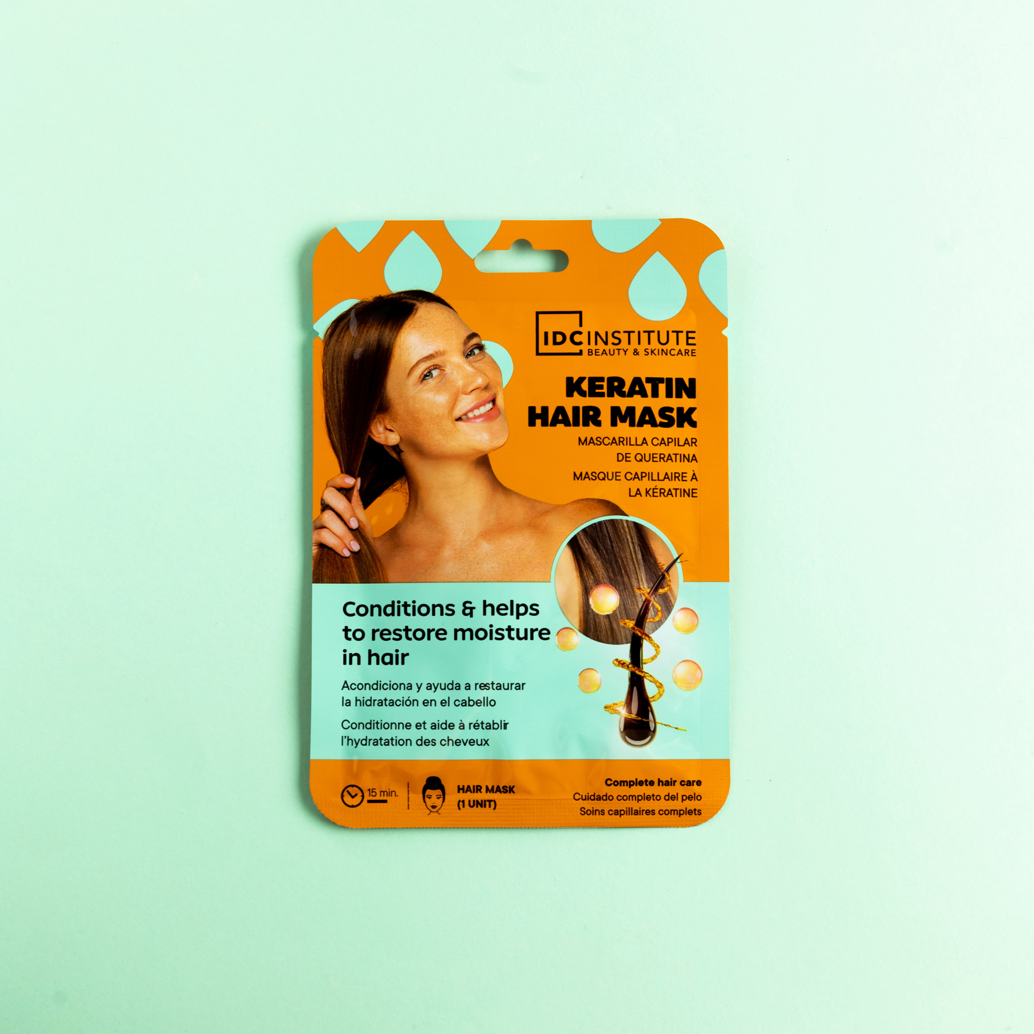 IDC Institute maschera capelli cheratina nutriente