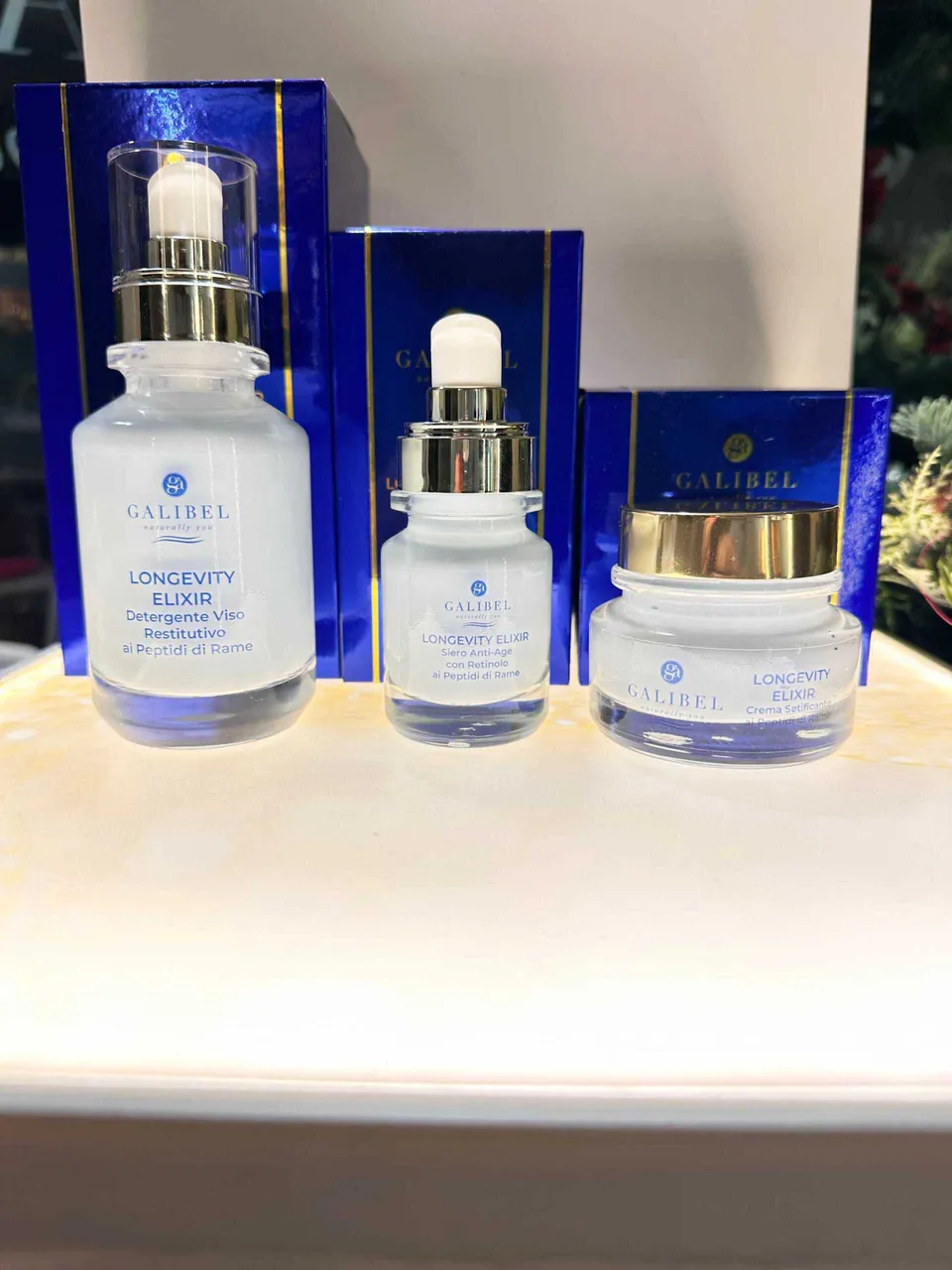 Galibel Longevity Elixir kit viso antiossidante