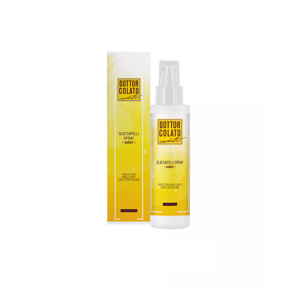 Dottor Colato Olio Spray Capelli Protettivo con Filtro Solare