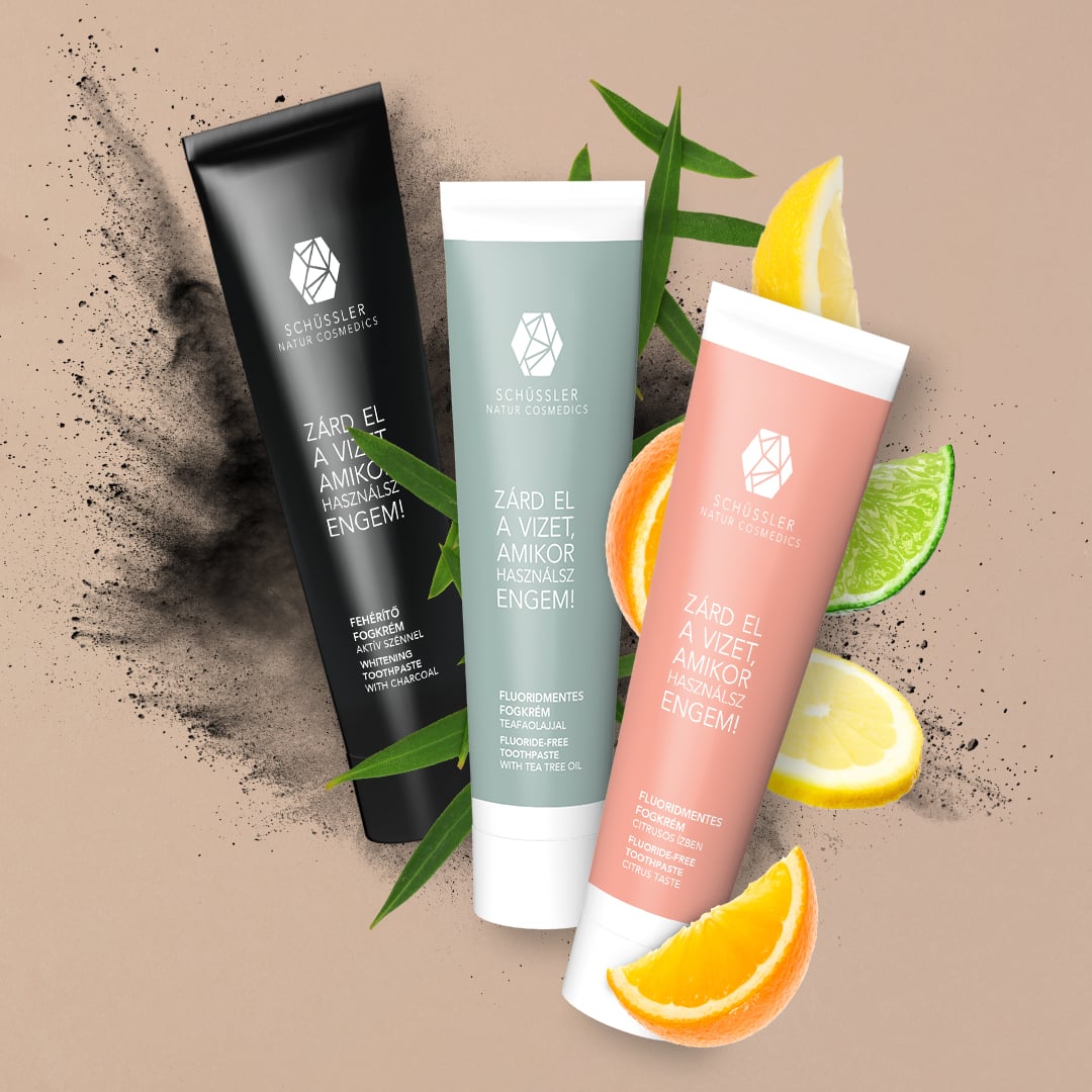 Schussler Natur Cosmedics Tea Tree dentifricio senza fluoro