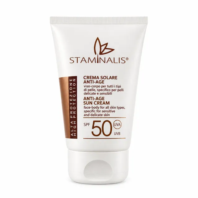 Staminalis Anti-Age SPF 50 crema solare viso e corpo 100 ml