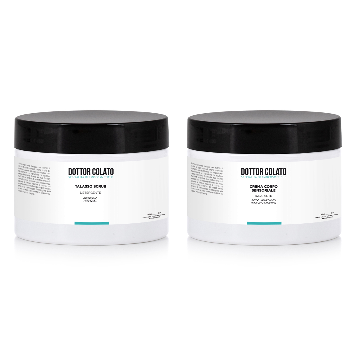 Dottor Colato Oriental Scrub e Crema Corpo kit corpo