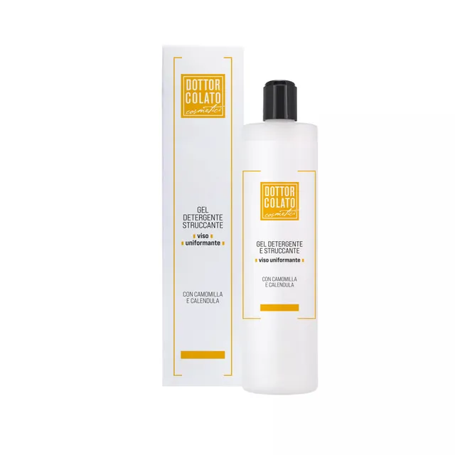 Dottor Colato Gel Detergente Struccante Viso Camomilla Calendula