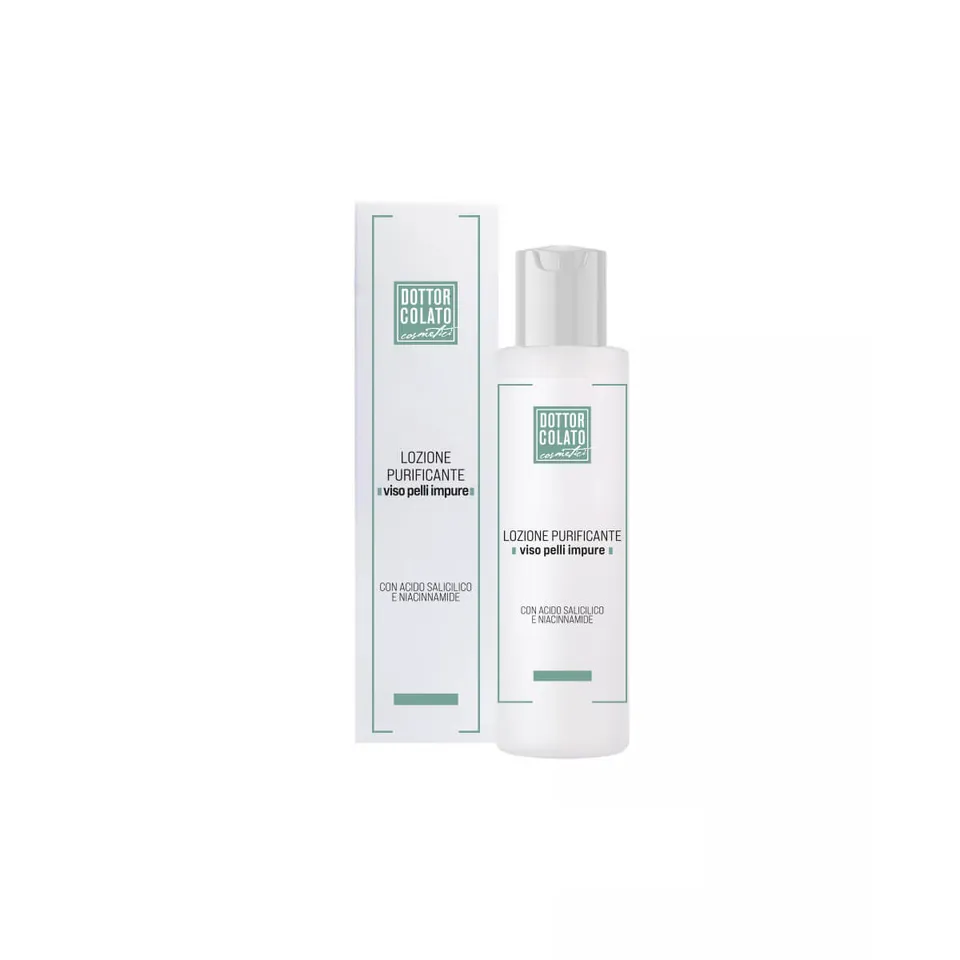 Dottor Colato Lozione purificante salicilico niacinamide viso corpo