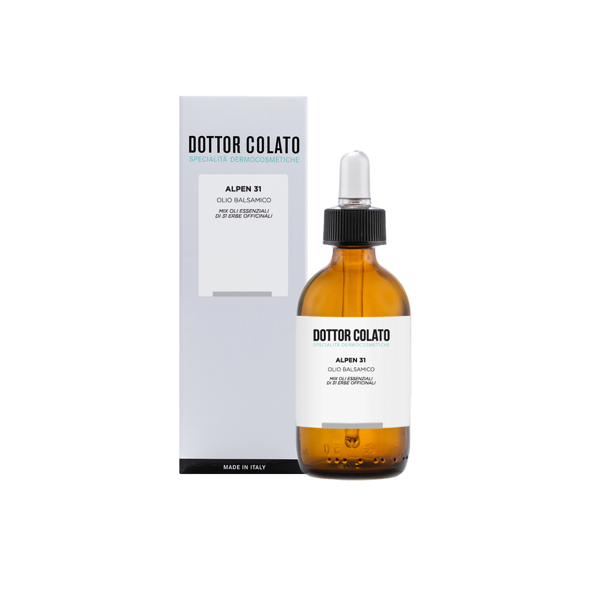 Dottor Colato Alpen 31 Olio Balsamico 31 erbe