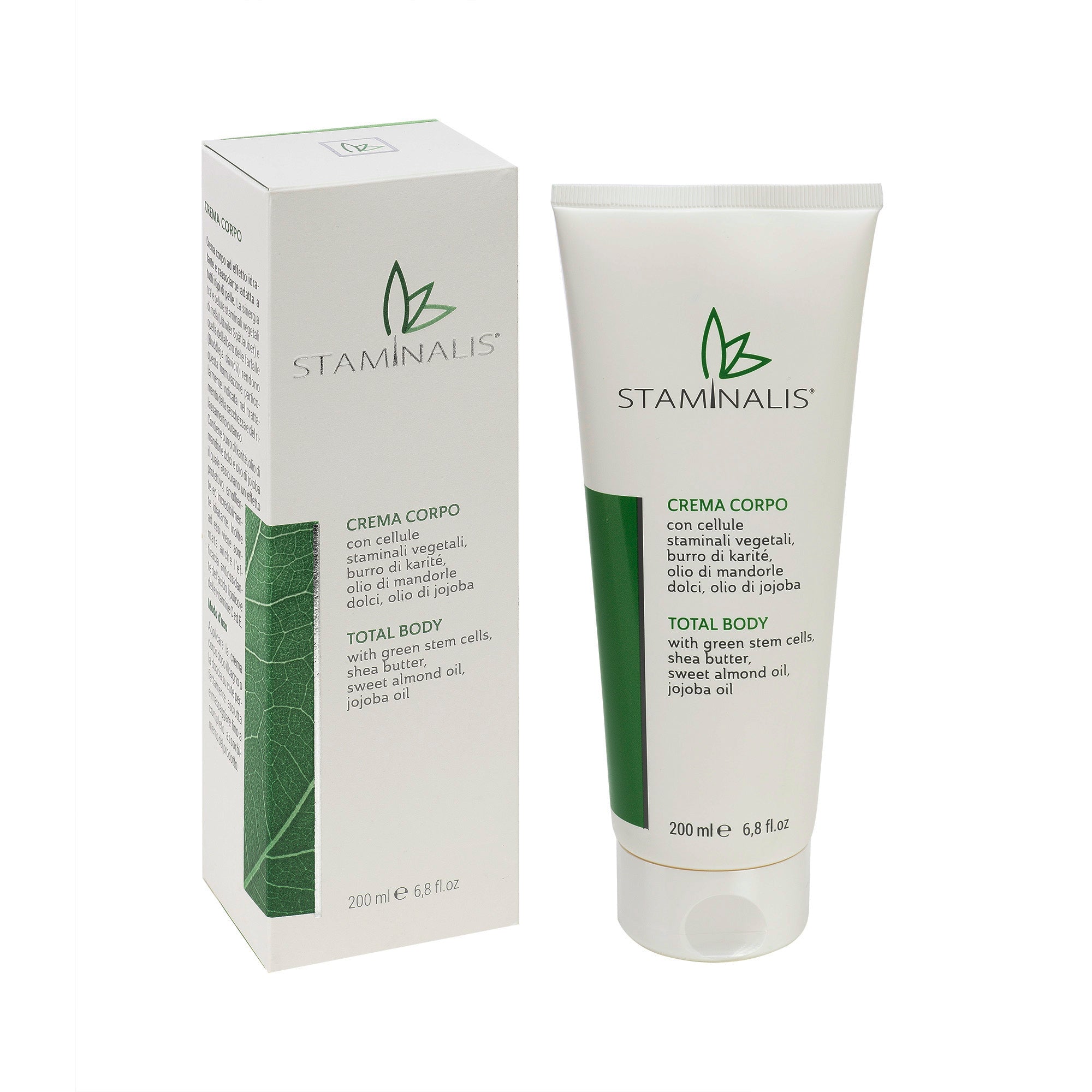 Staminalis crema corpo idratante rassodante 200 ml secchezza