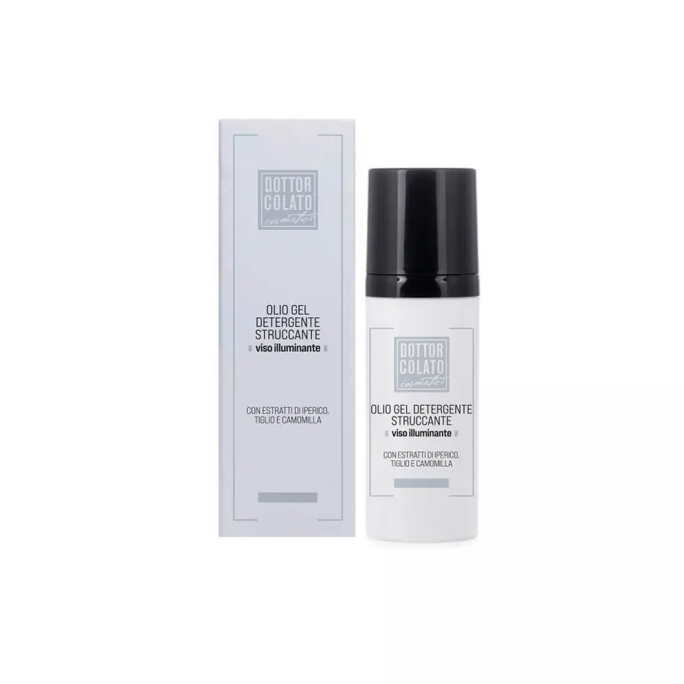 Dottor Colato Olio gel detergente struccante viso quotidiano