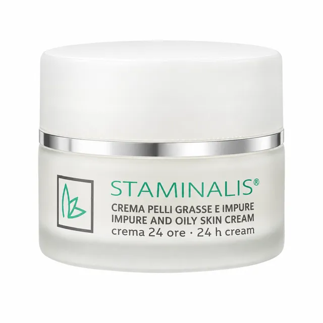 Staminalis crema viso pelli grasse 50 ml purificante