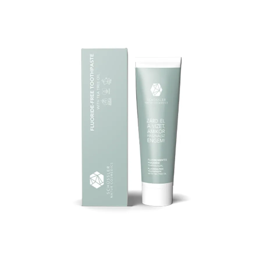 Schussler Natur Cosmedics Tea Tree dentifricio senza fluoro