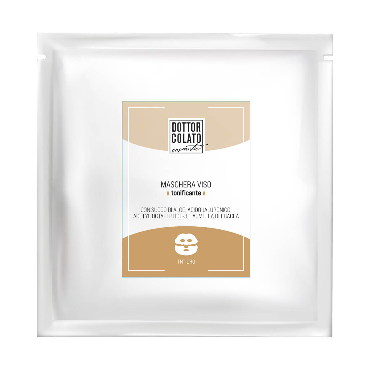 Dottor Colato TNT Oro maschera viso tonificante