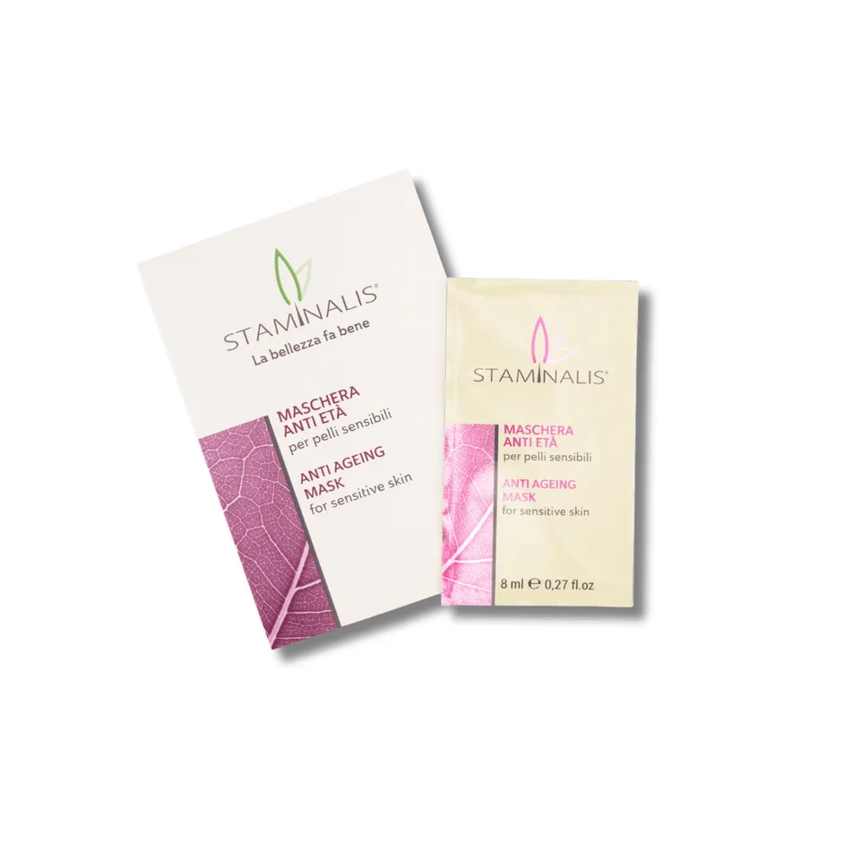 Staminalis Maschera Pelli Sensibili maschera viso 8 ml lenitiva