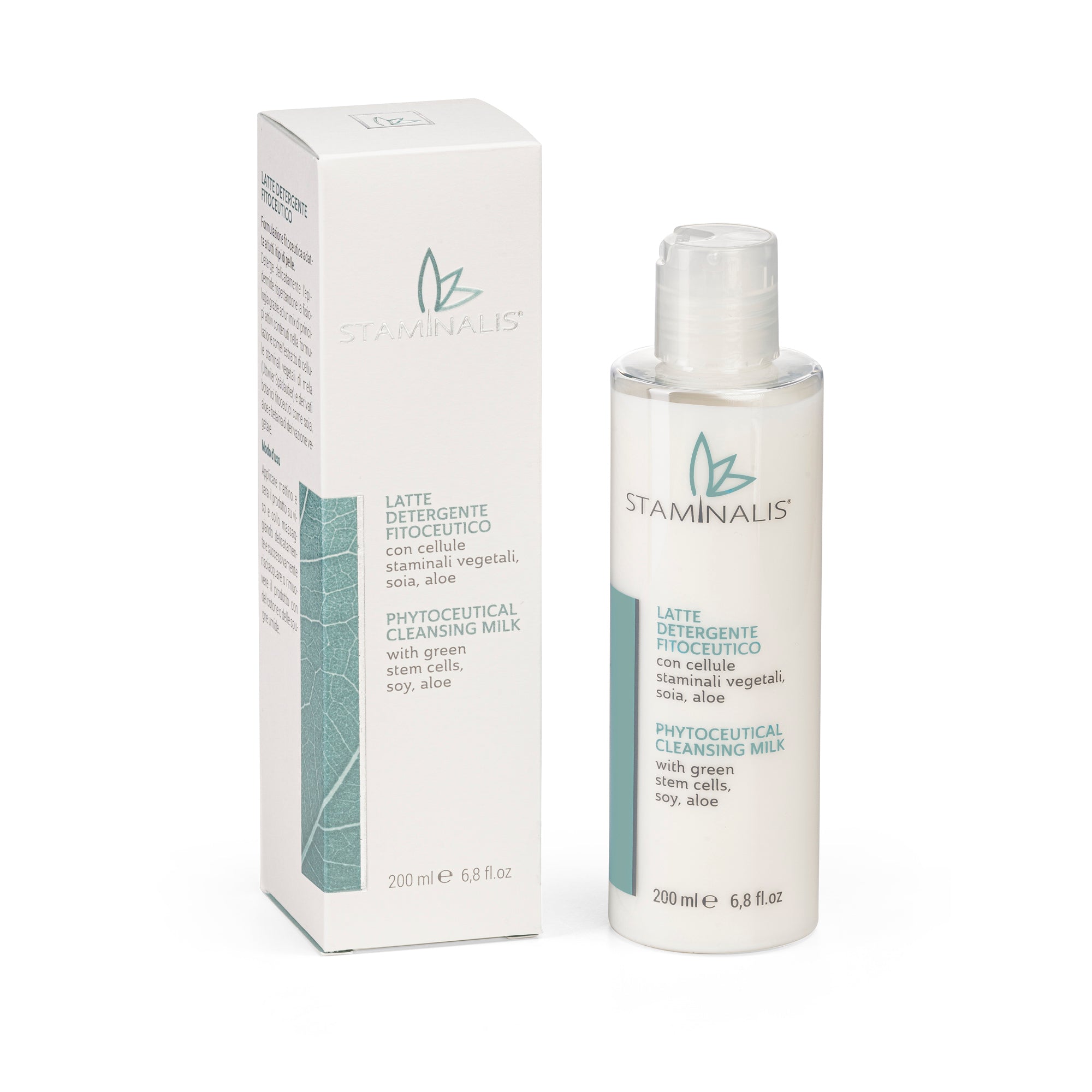 Staminalis Fitoceutico latte detergente 200 ml tutti tipi pelle