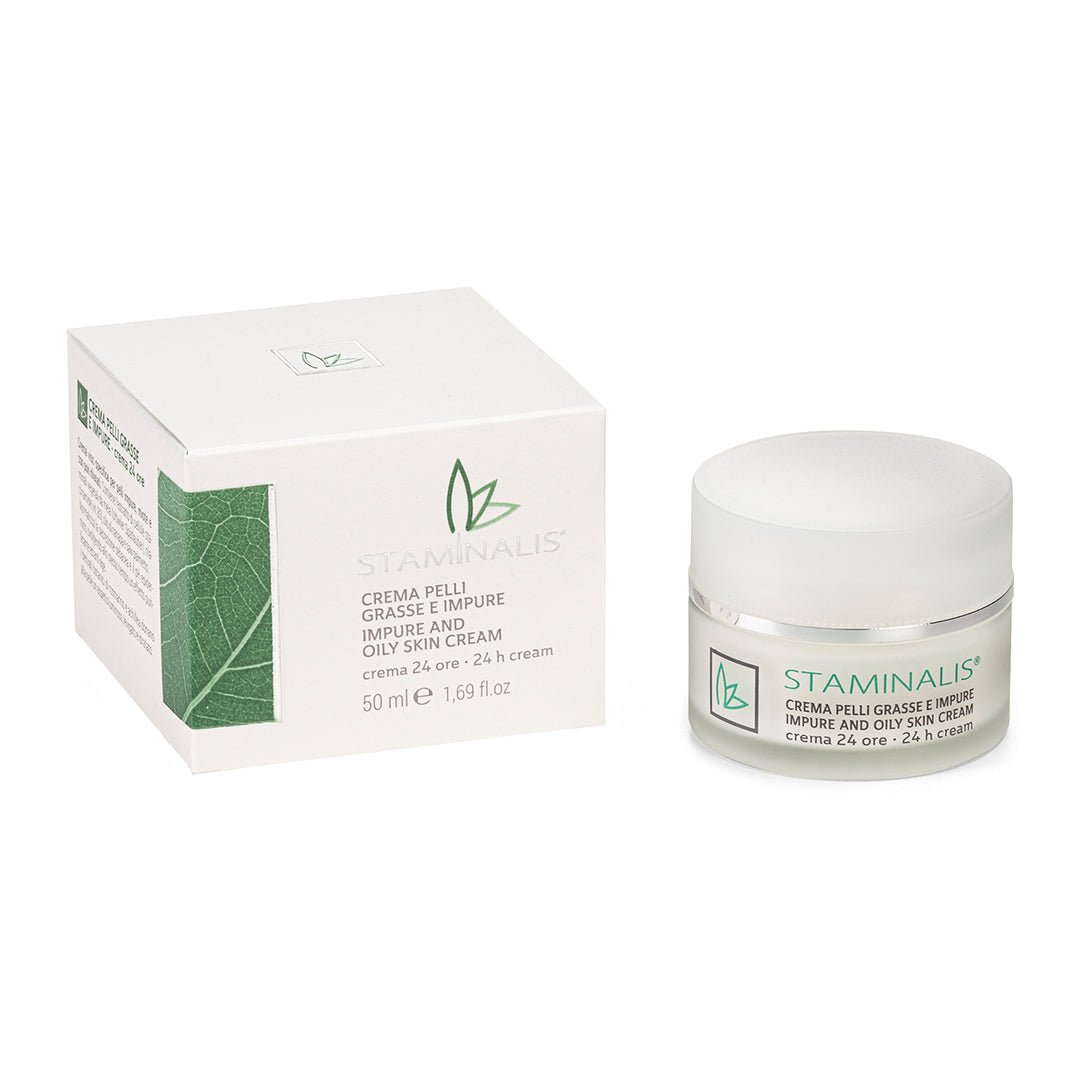 Staminalis crema viso pelli grasse 50 ml purificante