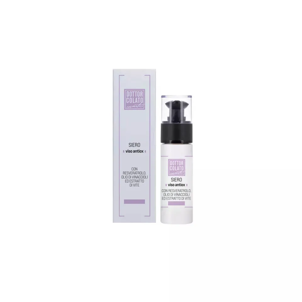 Dottor Colato Siero Viso Resveratrolo Olio di Vinaccioli