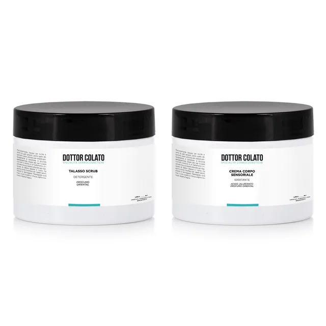 Dottor Colato Oriental Scrub e Crema Corpo kit corpo