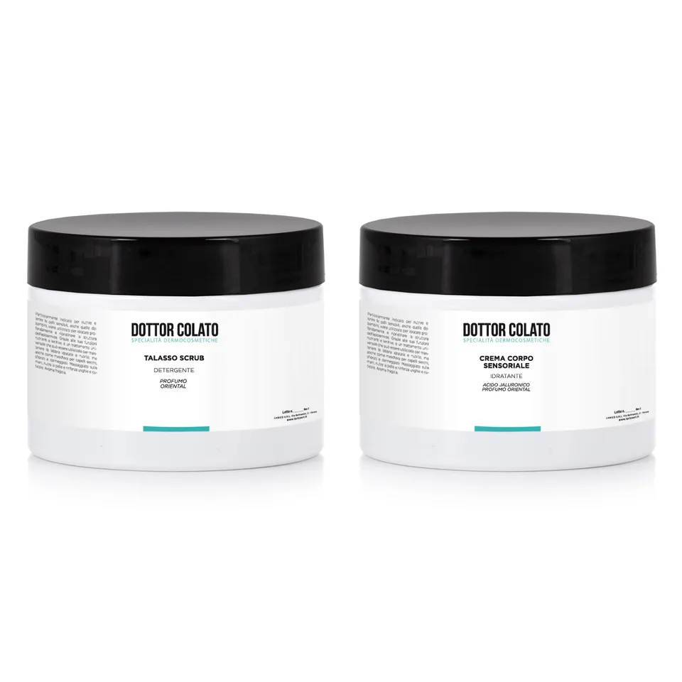 Dottor Colato Oriental Scrub e Crema Corpo kit corpo