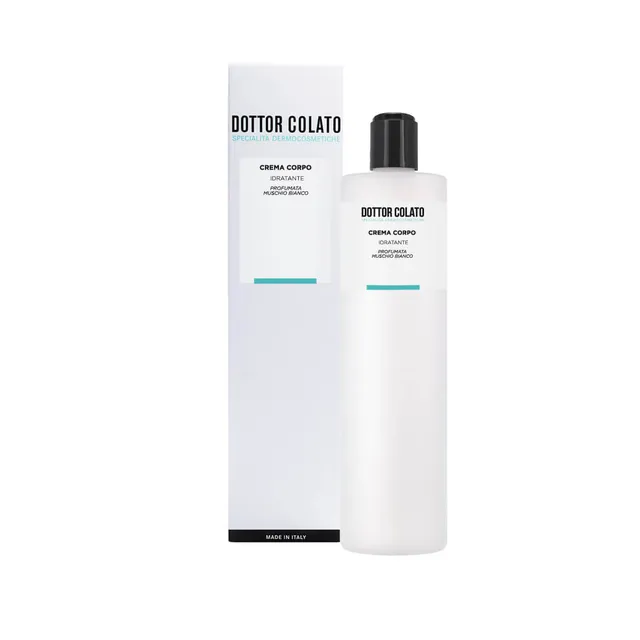 Dottor Colato Crema Corpo Idratante Muschio Bianco