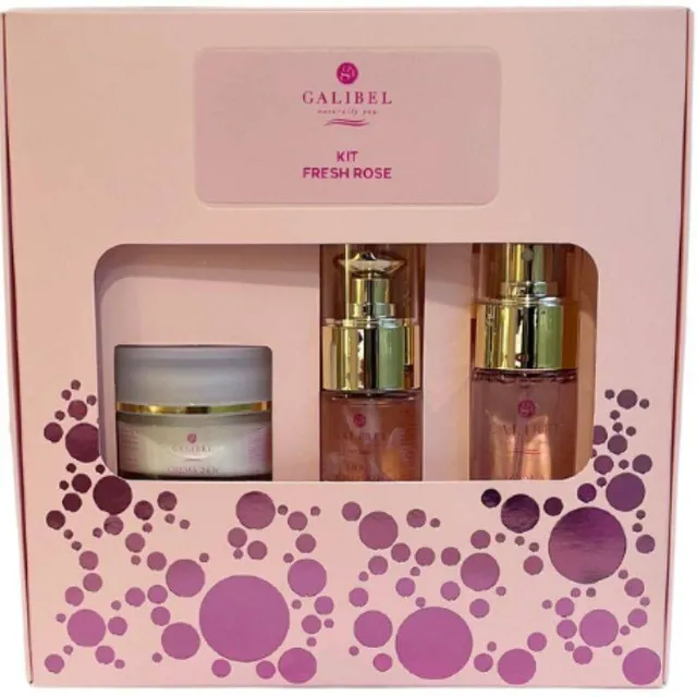 Galibel Fresh Rose kit viso nutriente ai petali