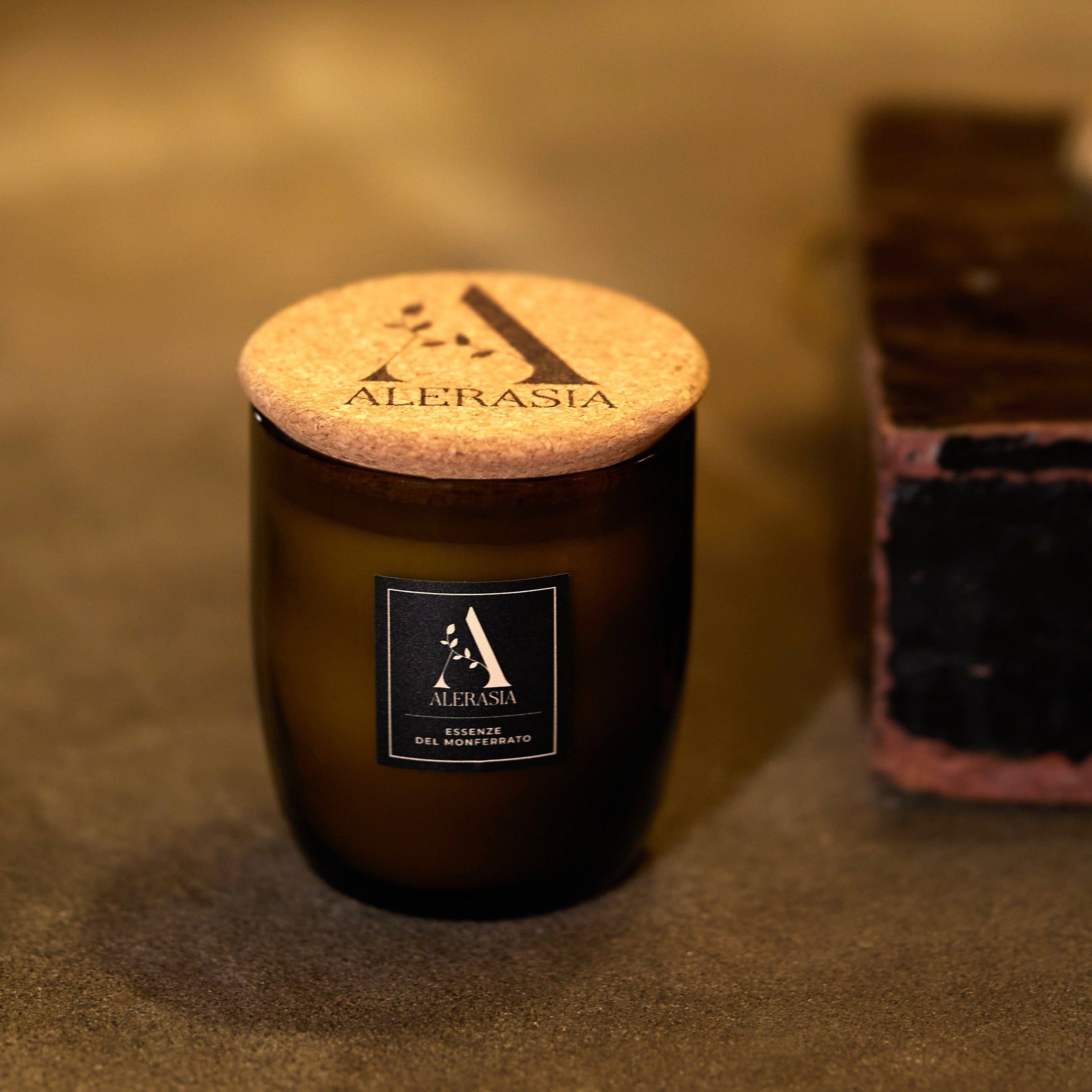 Alerasia Kit Diffusore + Candela 275 ml Uva Rossa vetro vino