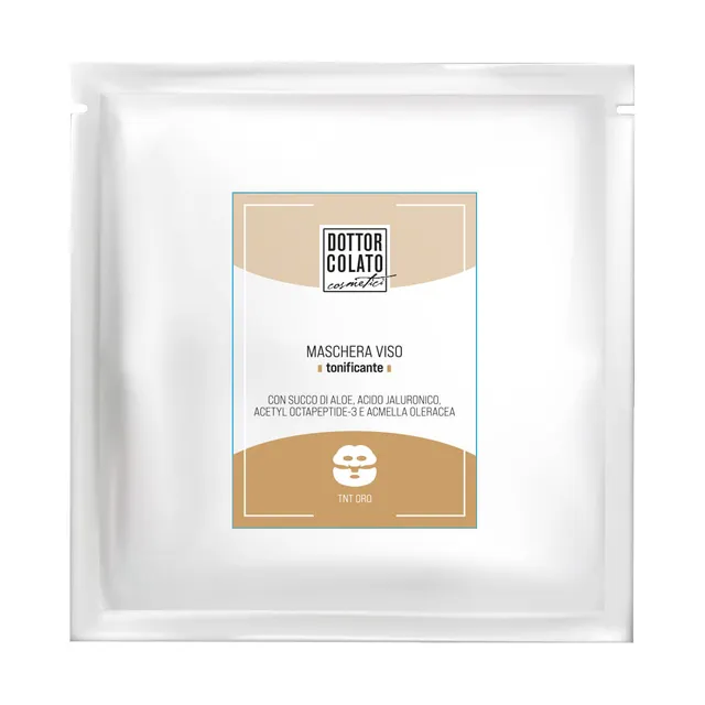 Dottor Colato TNT Oro maschera viso tonificante